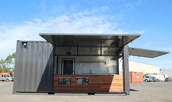 Container café 20 feet lắp ghép di động