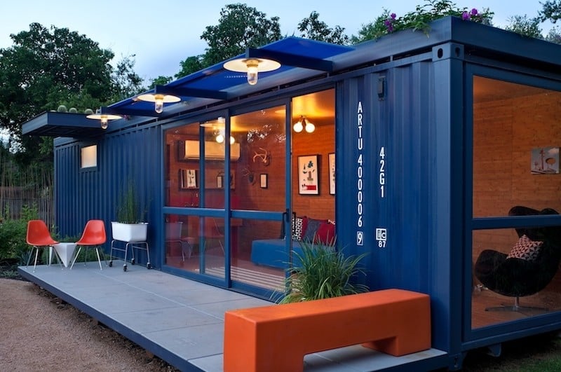 Thi công nhà container 20 feet